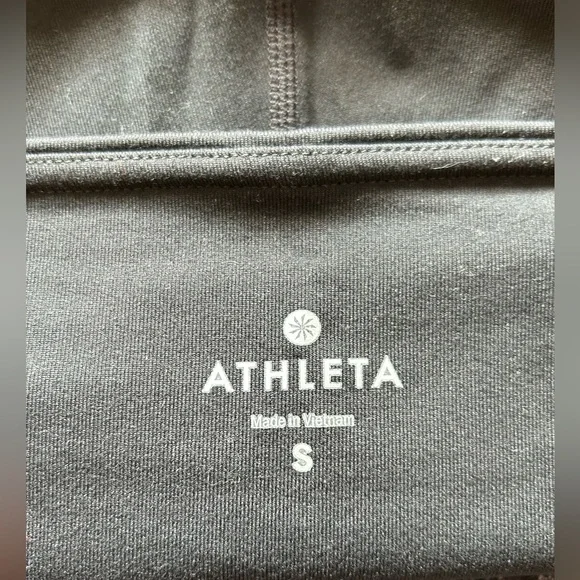 Athleta leggings / zipper Black Size S - Picture 6 of 8